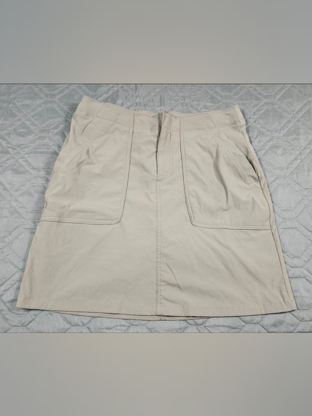 Eddie Bauer Adventurer 2.0 Skort Women's Tan Size 4 Regular